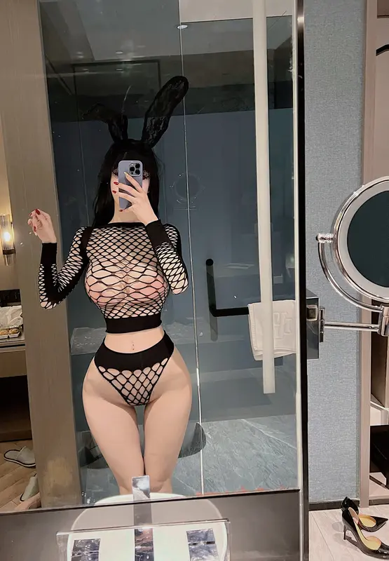 微密圈系列 镂空内衣 - 脸红Dearie